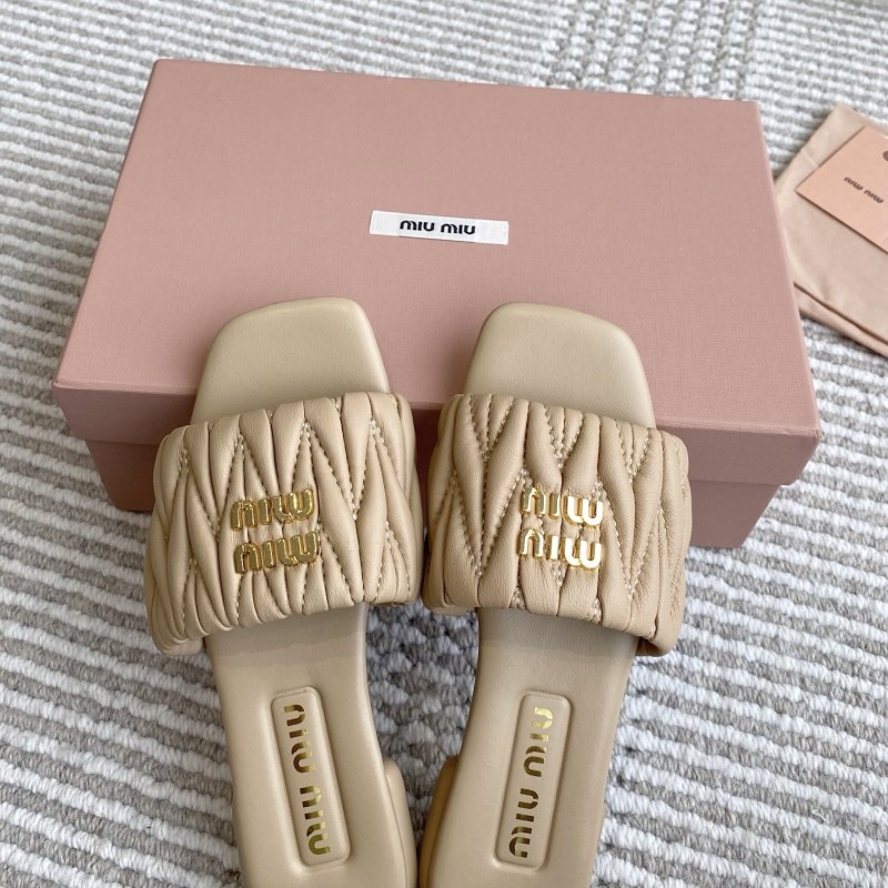 MiuMiu Flats Slippers 