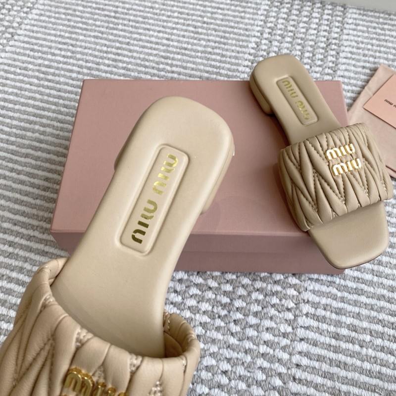 MiuMiu Flats Slippers 
