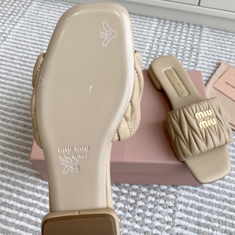 MiuMiu Flats Slippers 