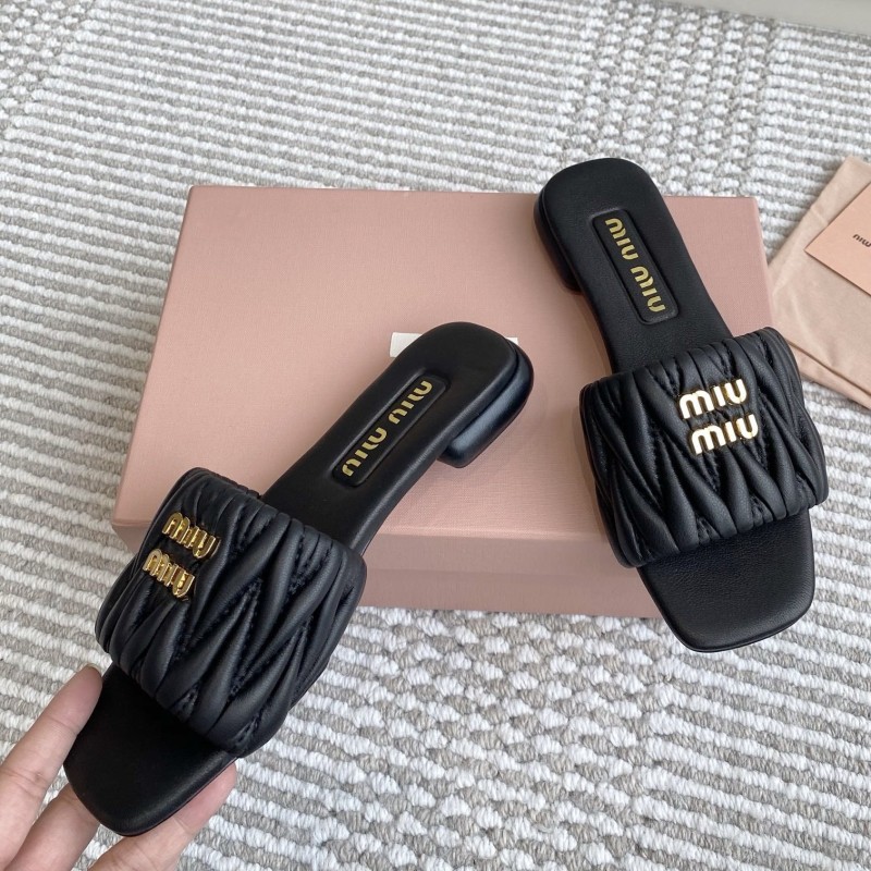 MiuMiu Flats Slippers 