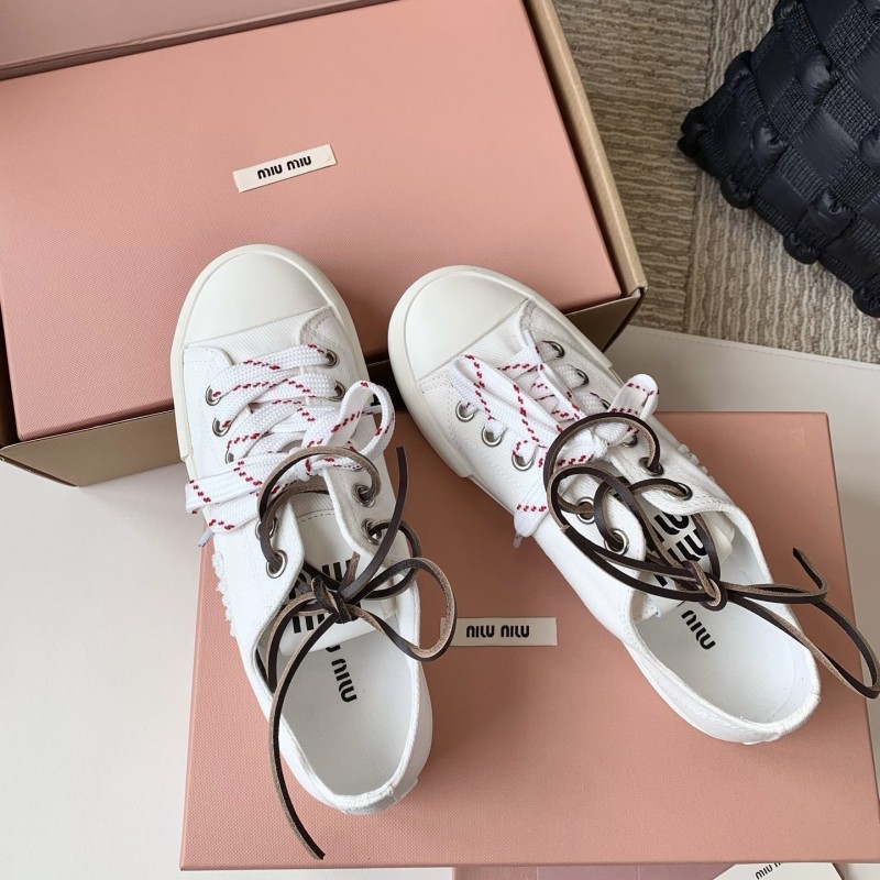 MiuMiu Canvas Shoes