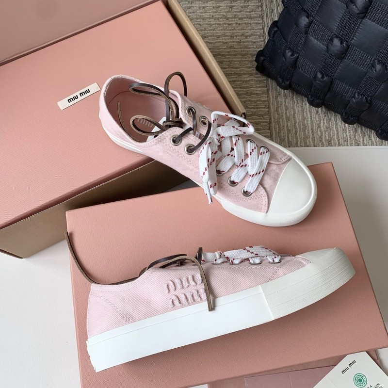 MiuMiu Canvas Shoes