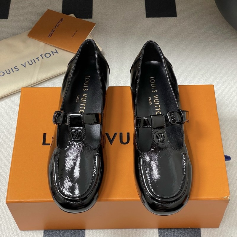 LV Mary Jane Loafers Shoes 