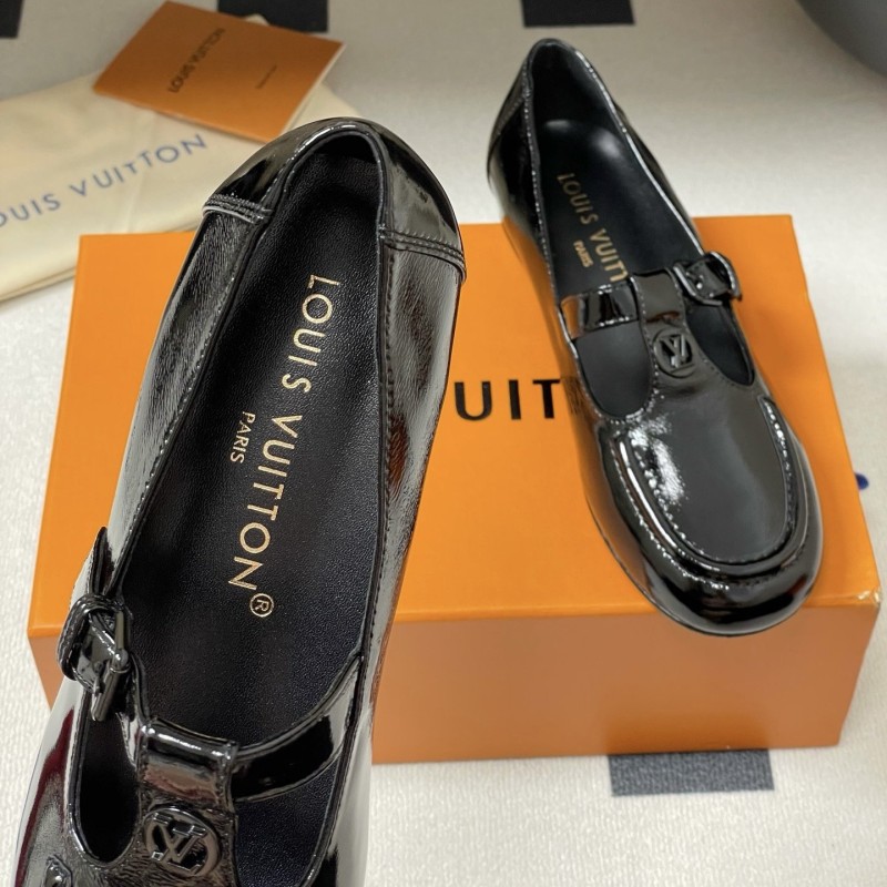 LV Mary Jane Loafers Shoes 