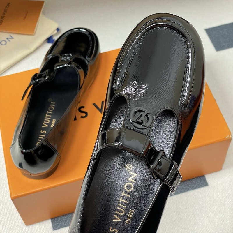 LV Mary Jane Loafers Shoes 