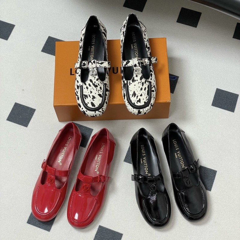 LV Mary Jane Loafers Shoes 