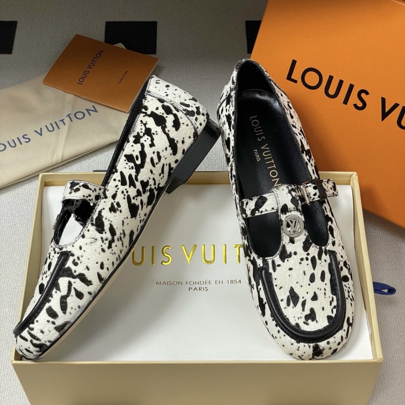 LV Mary Jane Loafers Shoes 