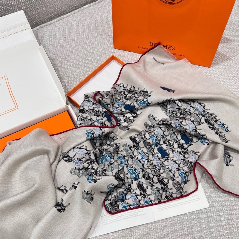 Hermes Long Scarf