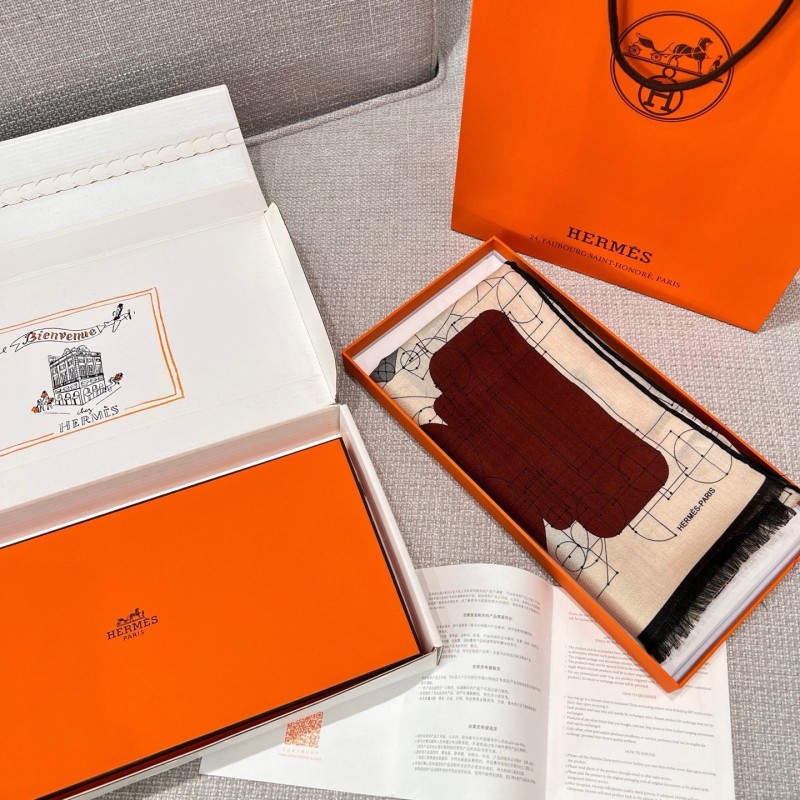 Hermes Long Scarf
