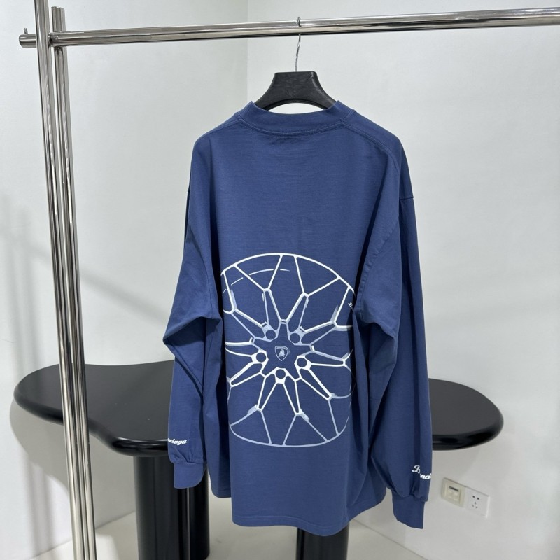 Balenciaga Unisex Long Sleeves Tee