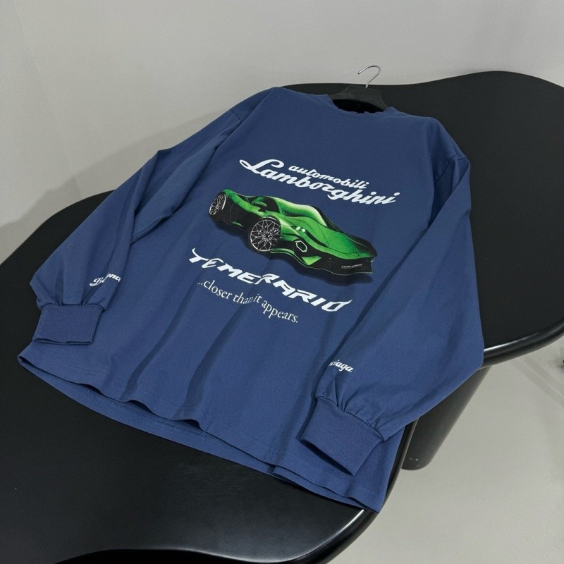 Balenciaga Unisex Long Sleeves Tee