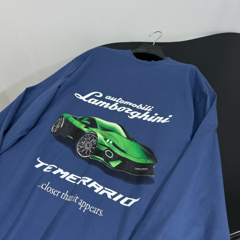 Balenciaga Unisex Long Sleeves Tee