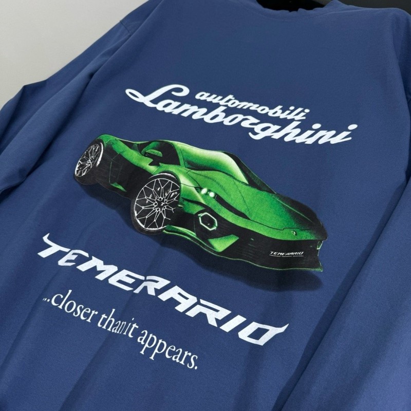 Balenciaga Unisex Long Sleeves Tee