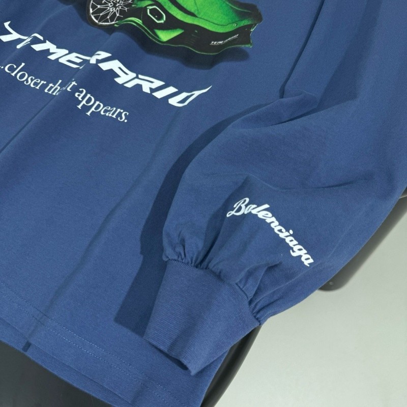 Balenciaga Unisex Long Sleeves Tee
