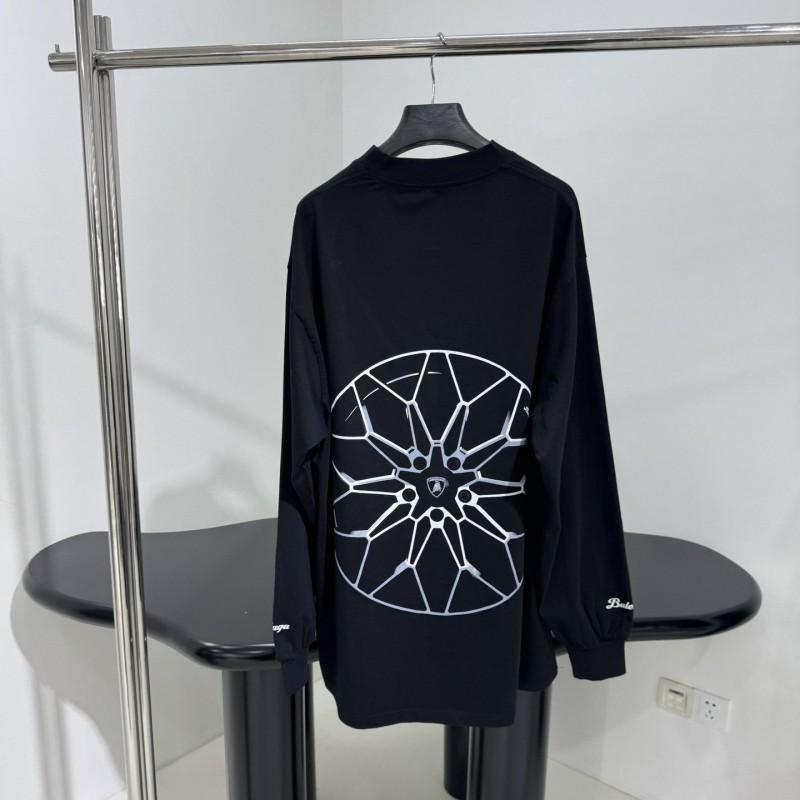 Balenciaga Unisex Long Sleeves Tee