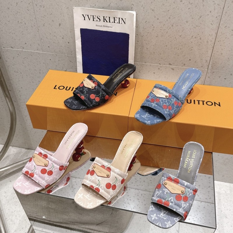 LV Heels Sandals