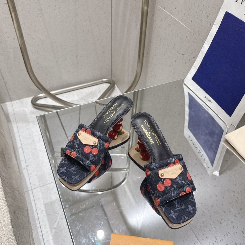 LV Heels Sandals