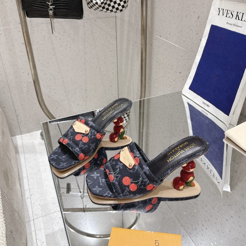 LV Heels Sandals