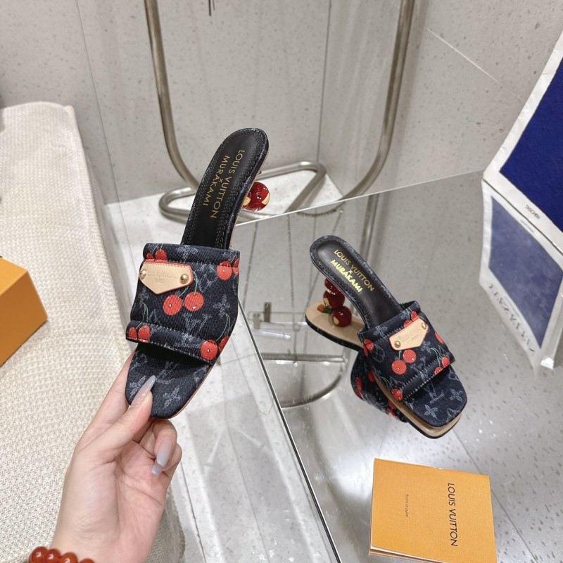 LV Heels Sandals