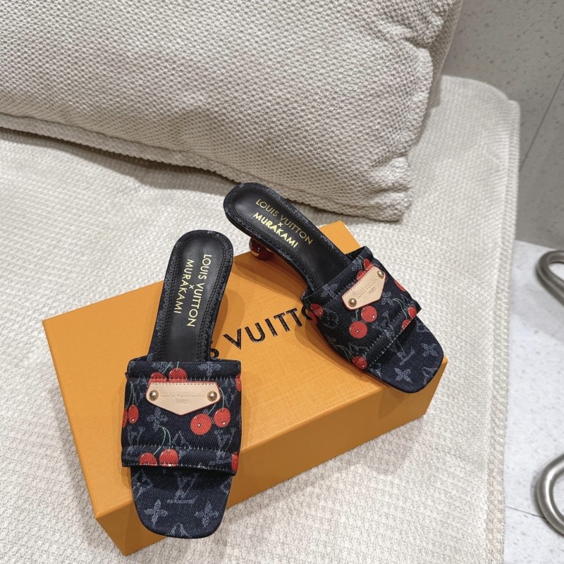 LV Heels Sandals
