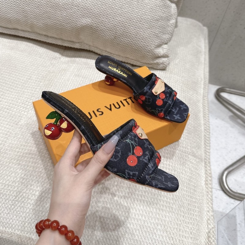 LV Heels Sandals