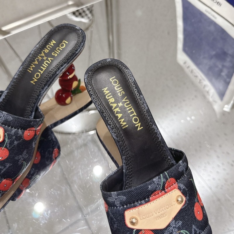 LV Heels Sandals