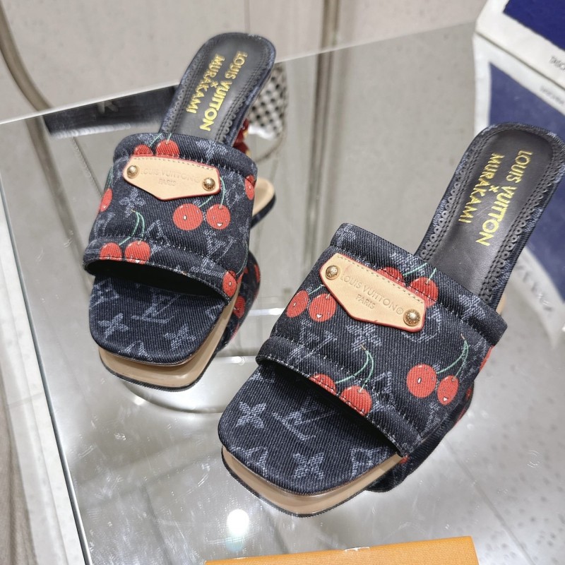 LV Heels Sandals