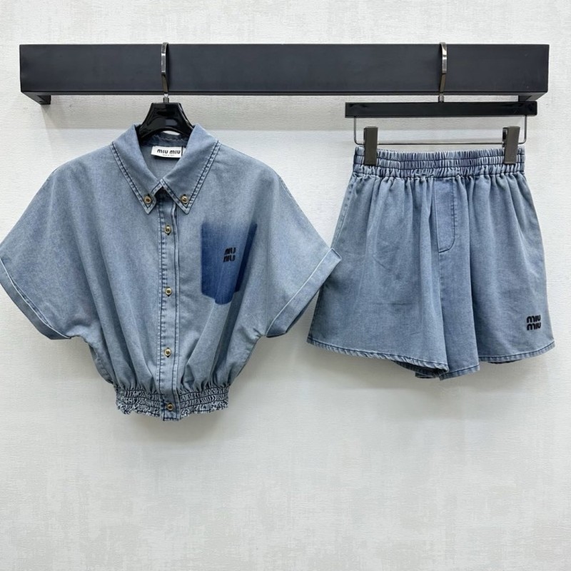 MiuMiu Denim Set