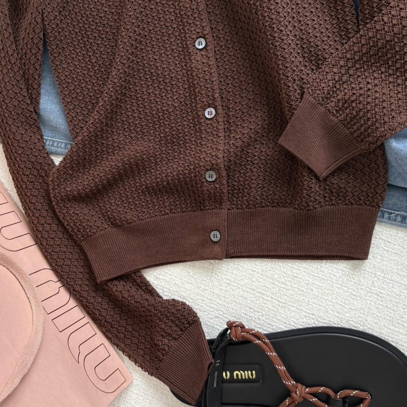MiuMiu Polo Cardigan
