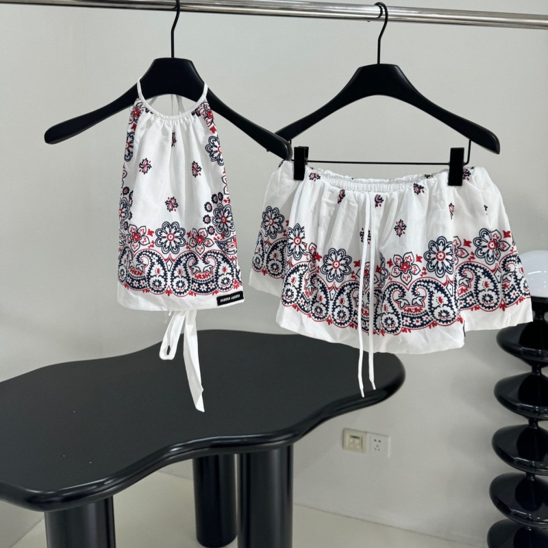 MiuMiu Singlet & Short Set