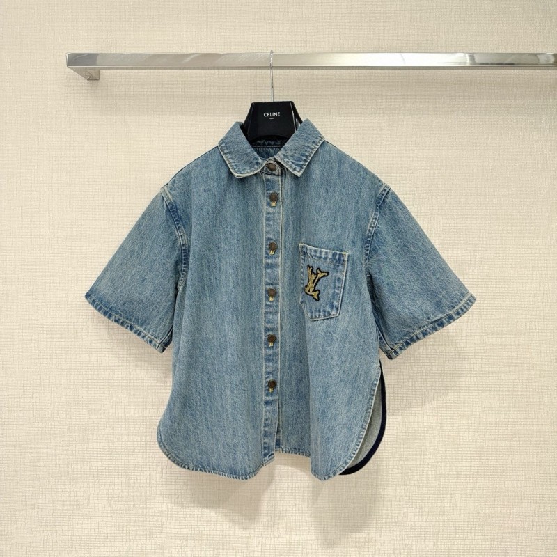 LV Denim Coat