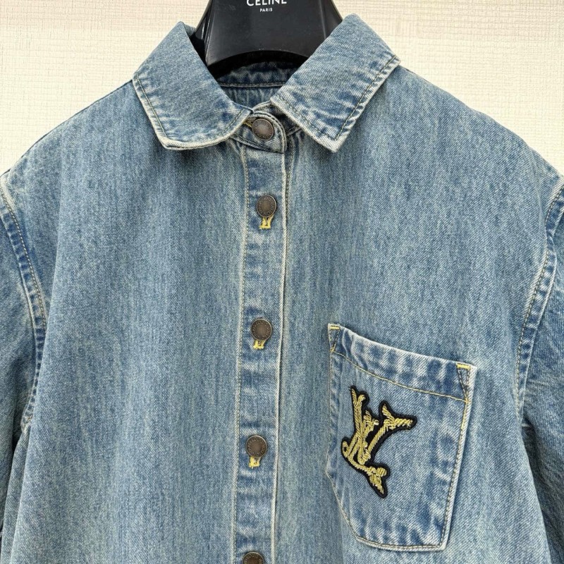 LV Denim Coat