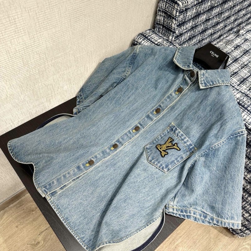 LV Denim Coat
