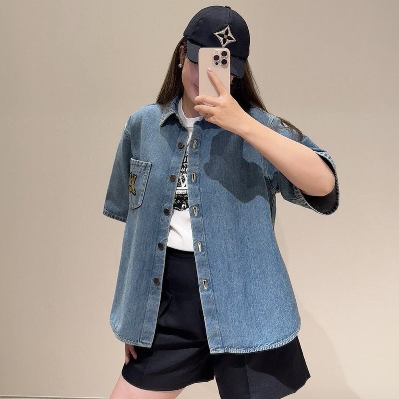 LV Denim Coat