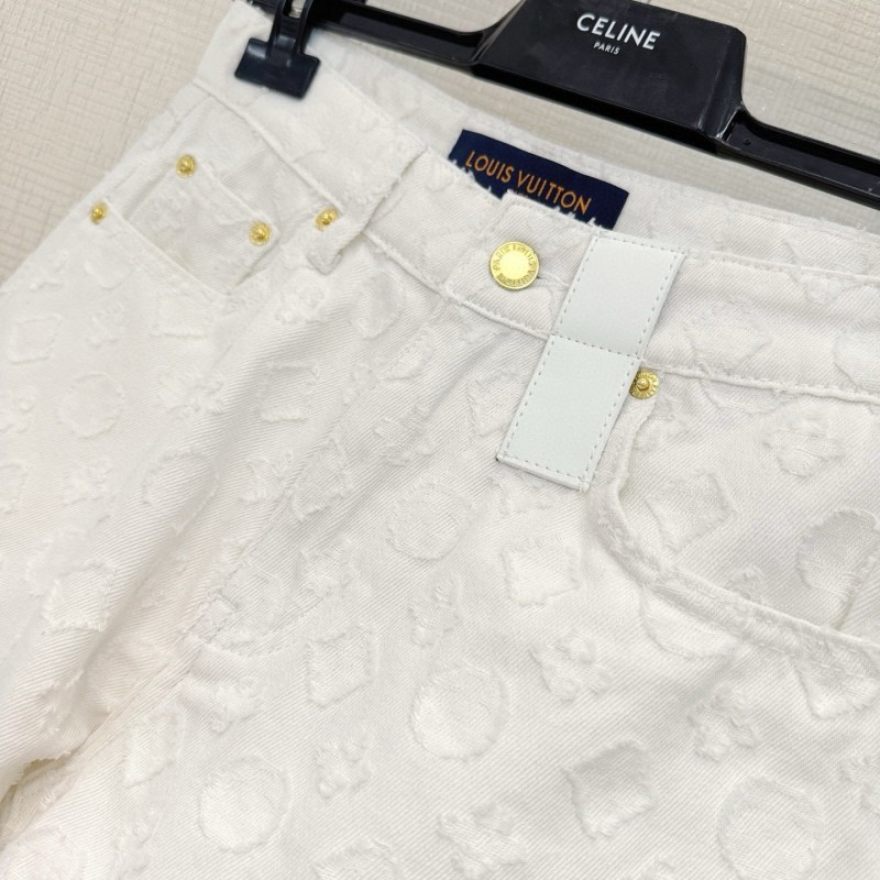 LV Denim Shorts 