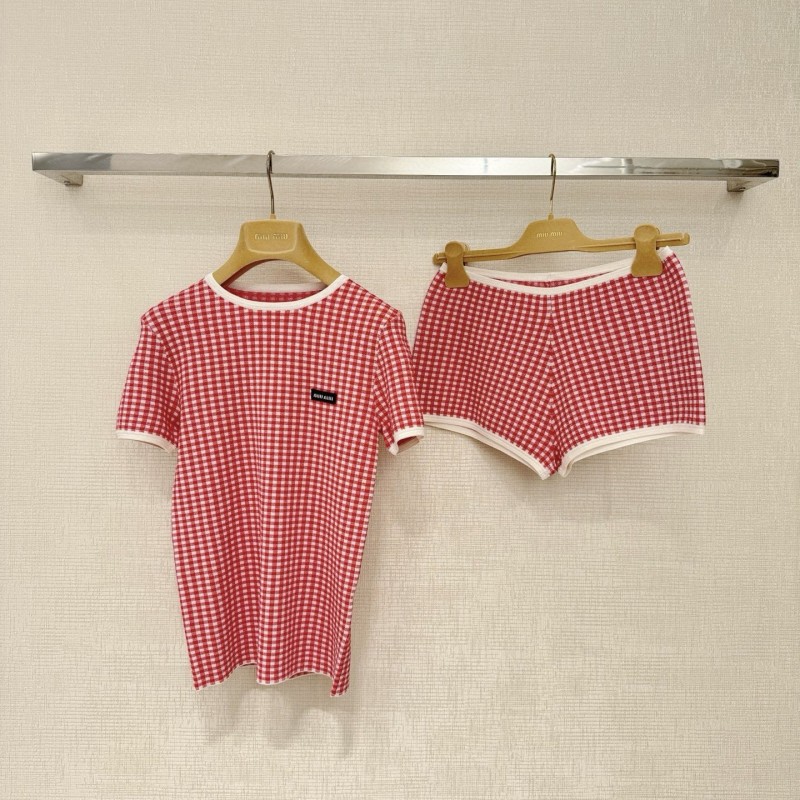 MiuMiu Tee & Shorts