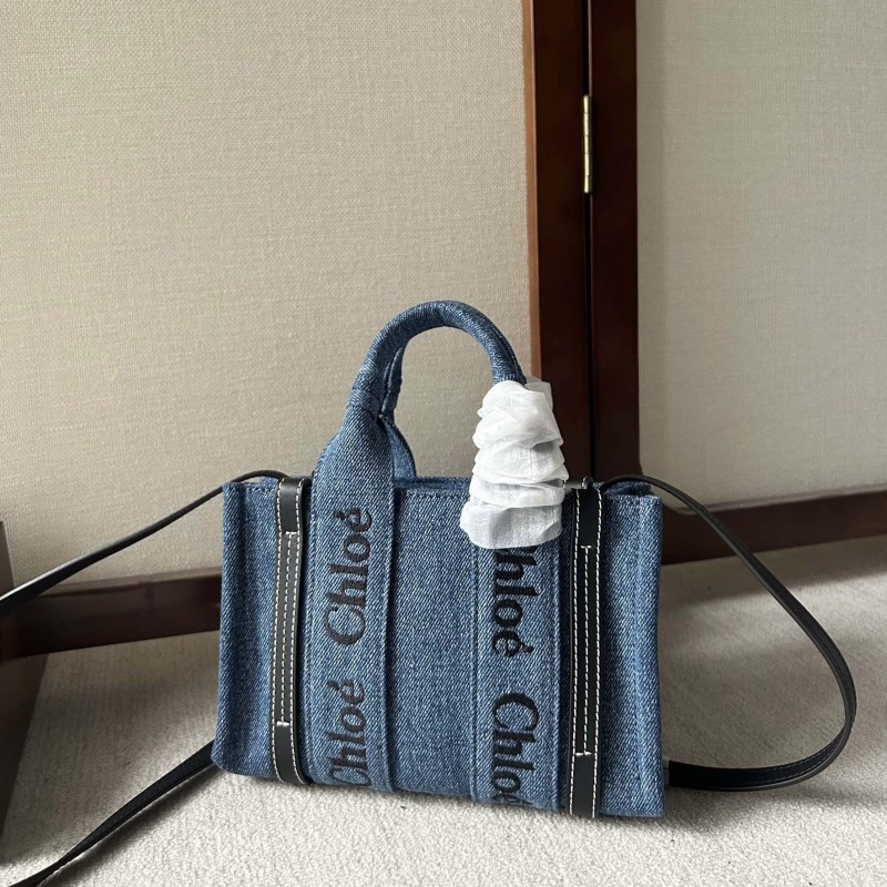 Chloe Woody Tote Bag