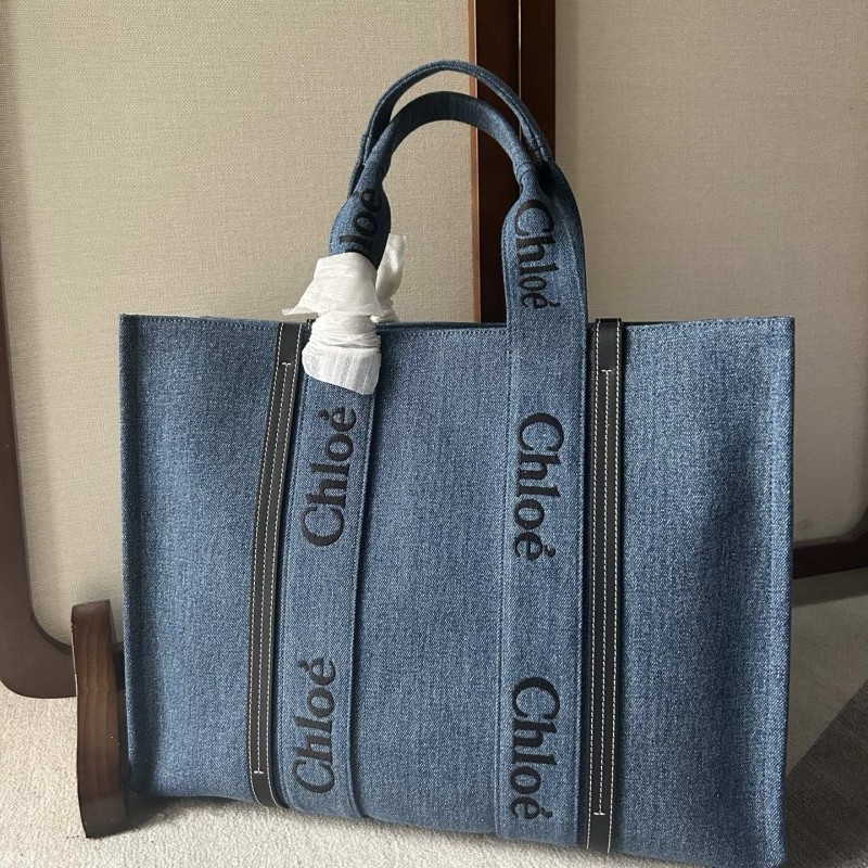 Chloe Woody Tote Bag