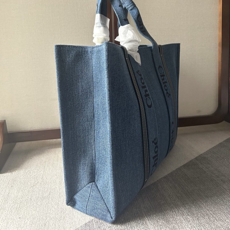 Chloe Woody Tote Bag