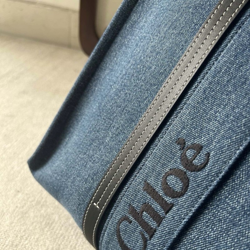 Chloe Woody Tote Bag