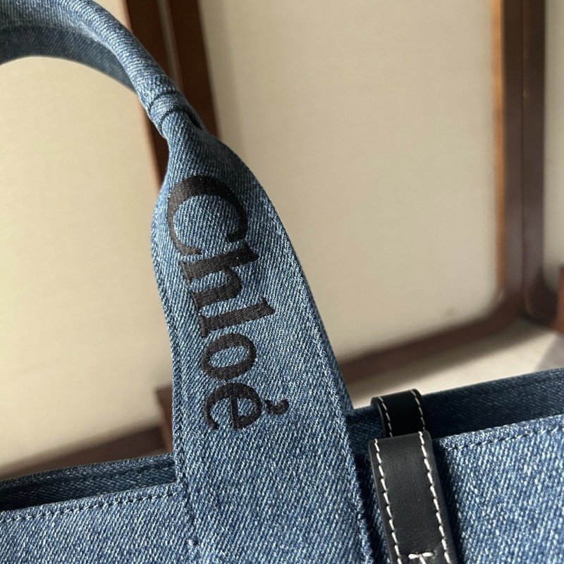 Chloe Woody Tote Bag