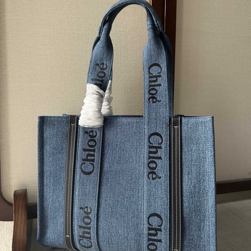 Chloe Woody Tote Bag