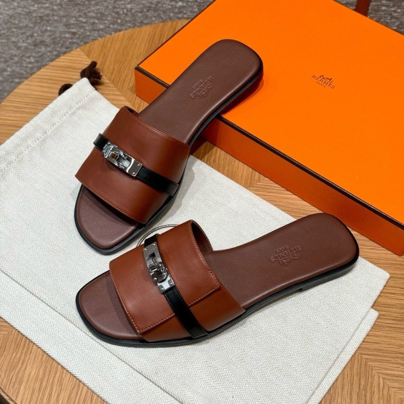Hermes  Kelly Flats