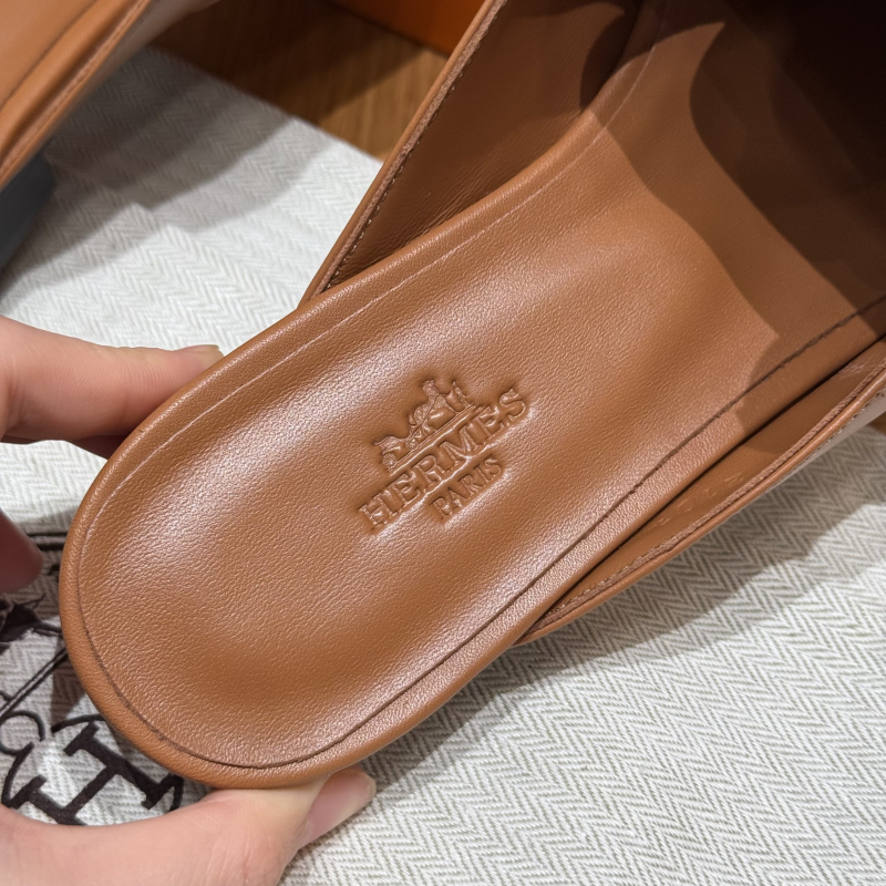 Hermes Mule Slippers 