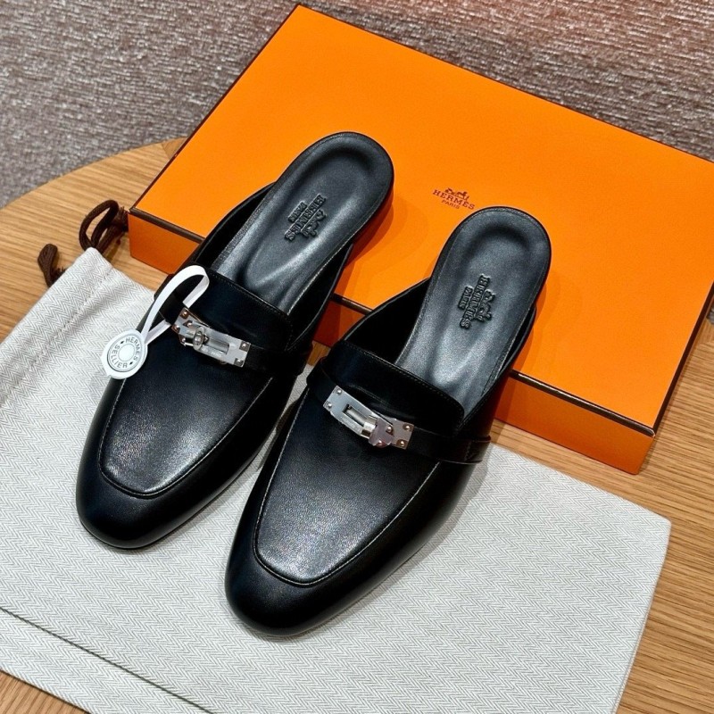 Hermes Mule Slippers 