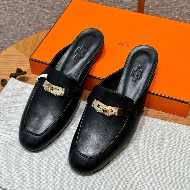 Hermes Mule Slippers 