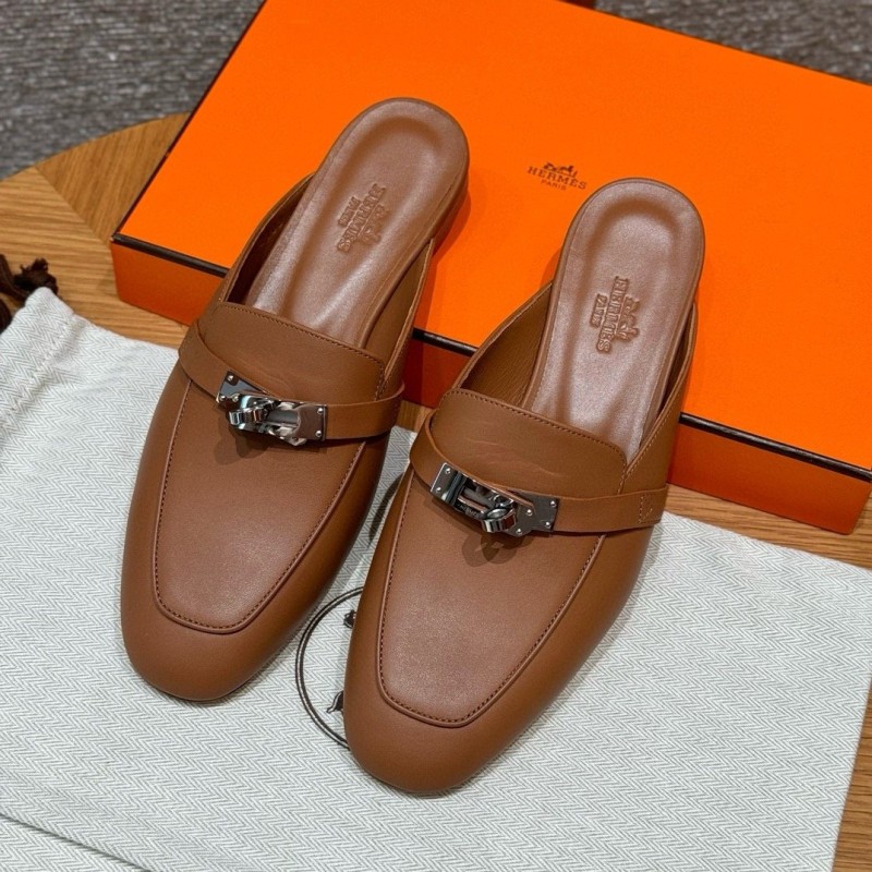 Hermes Mule Slippers 