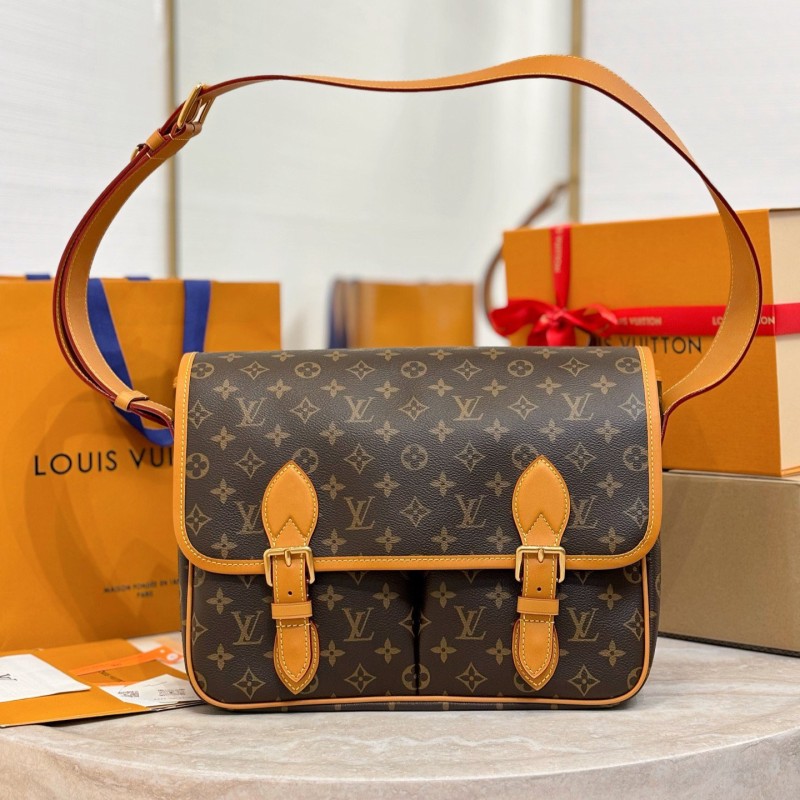 LV Satchel Messenger Bag