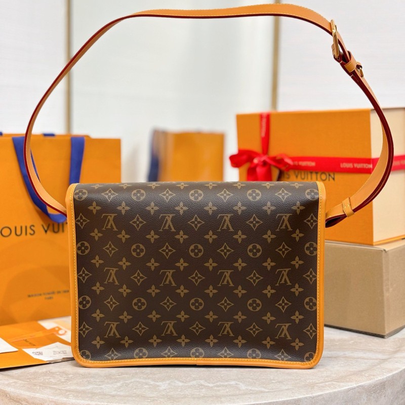 LV Satchel Messenger Bag