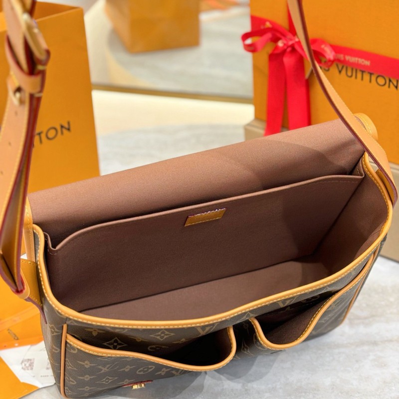 LV Satchel Messenger Bag